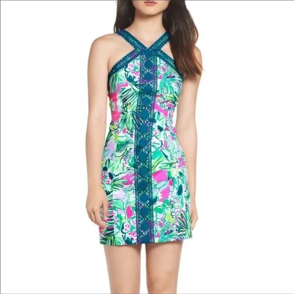 lilly pulitzer vena stretch shift